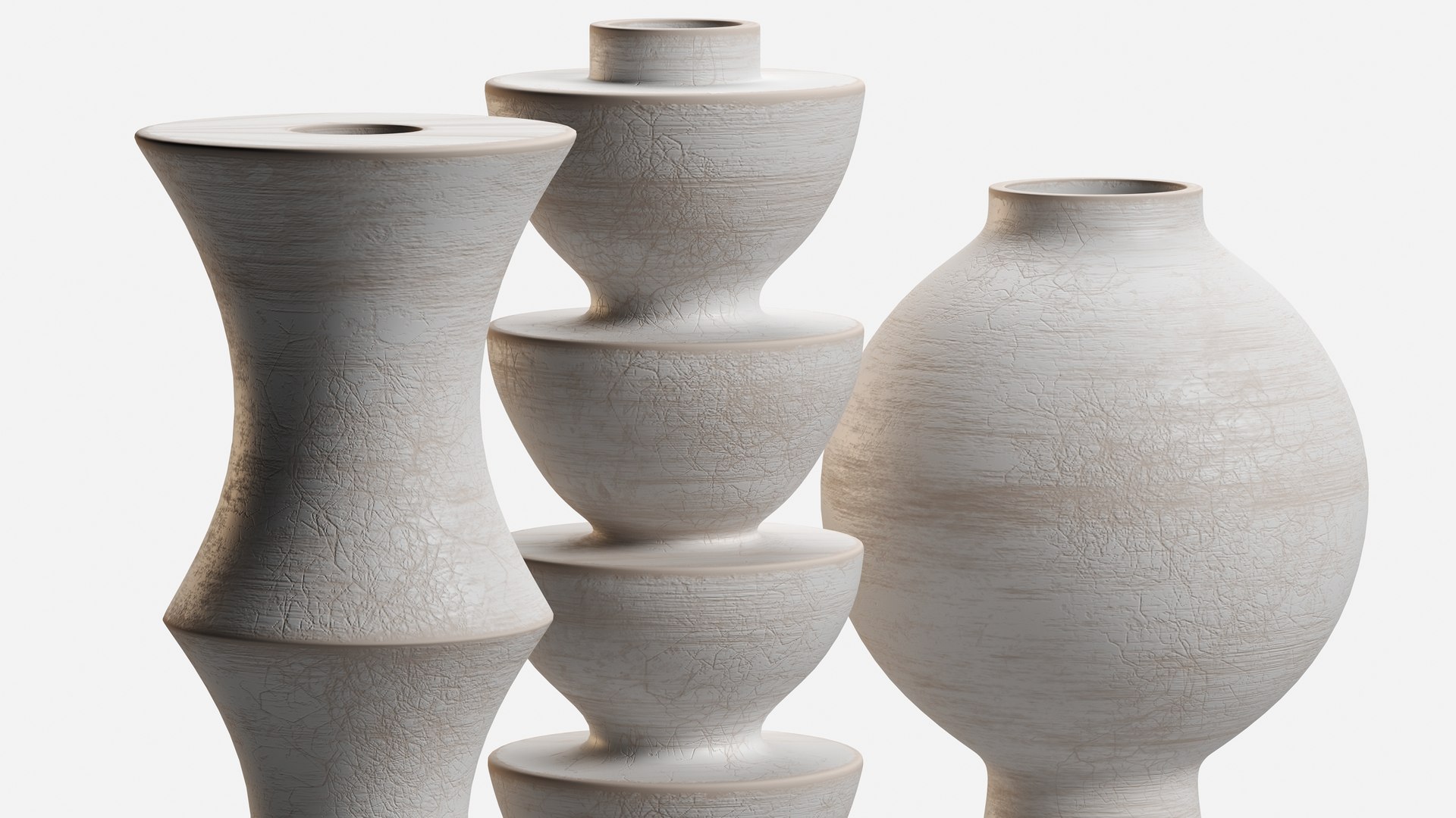 3D Decorative Vases Model - TurboSquid 2432031