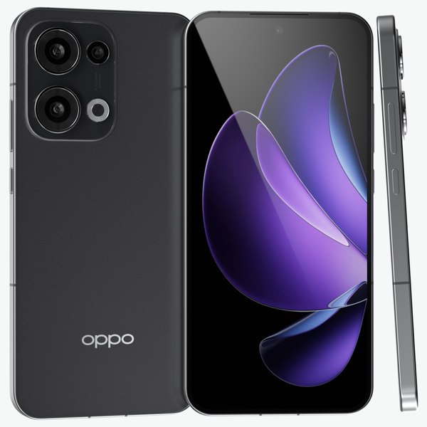 modelo 3d OPPO Reno 13 Negro - TurboSquid 2315424