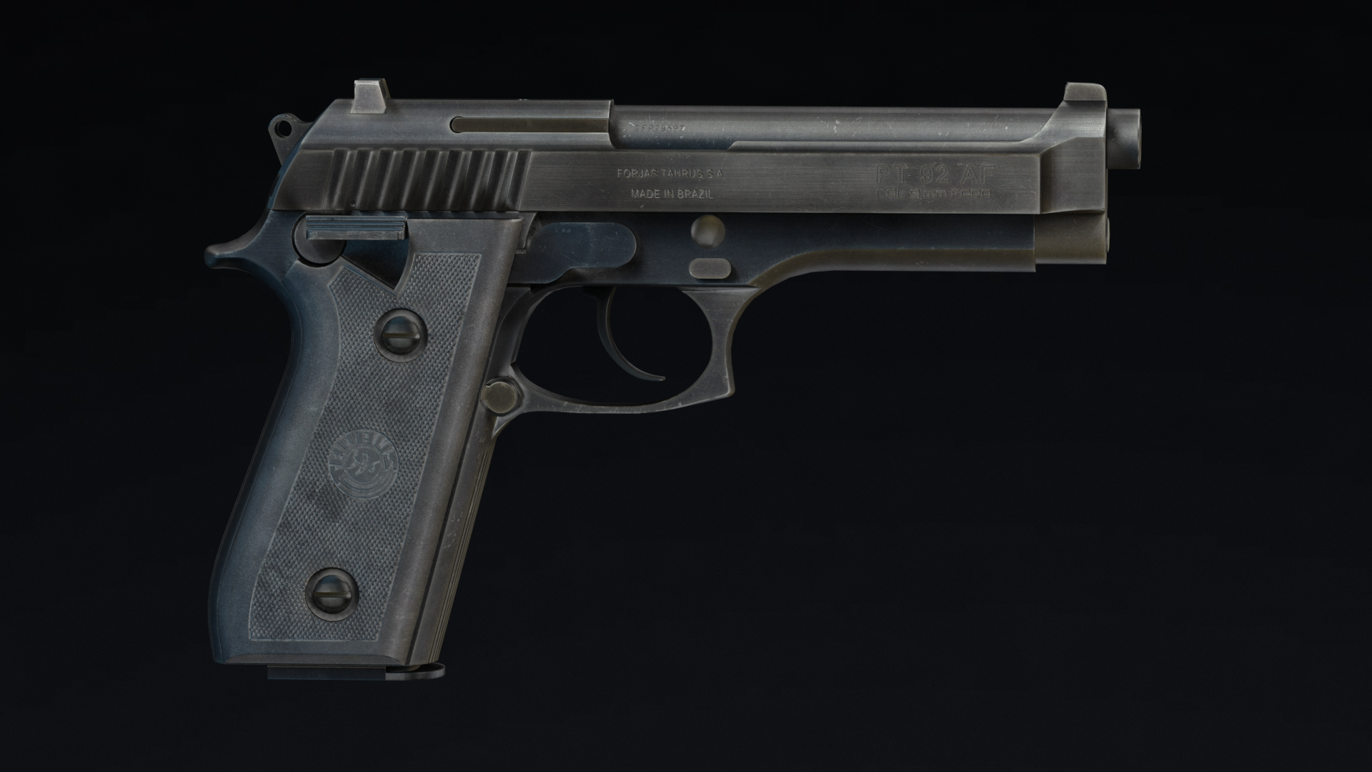 Taurus Pt92 Low Poly Realistic V2 3d Model - Turbosquid 1902556