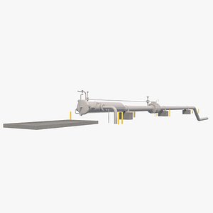 3D model pig launcher