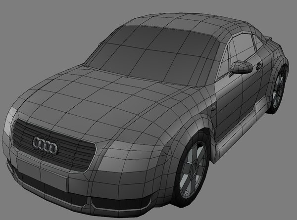 audi tt quatro 3d max