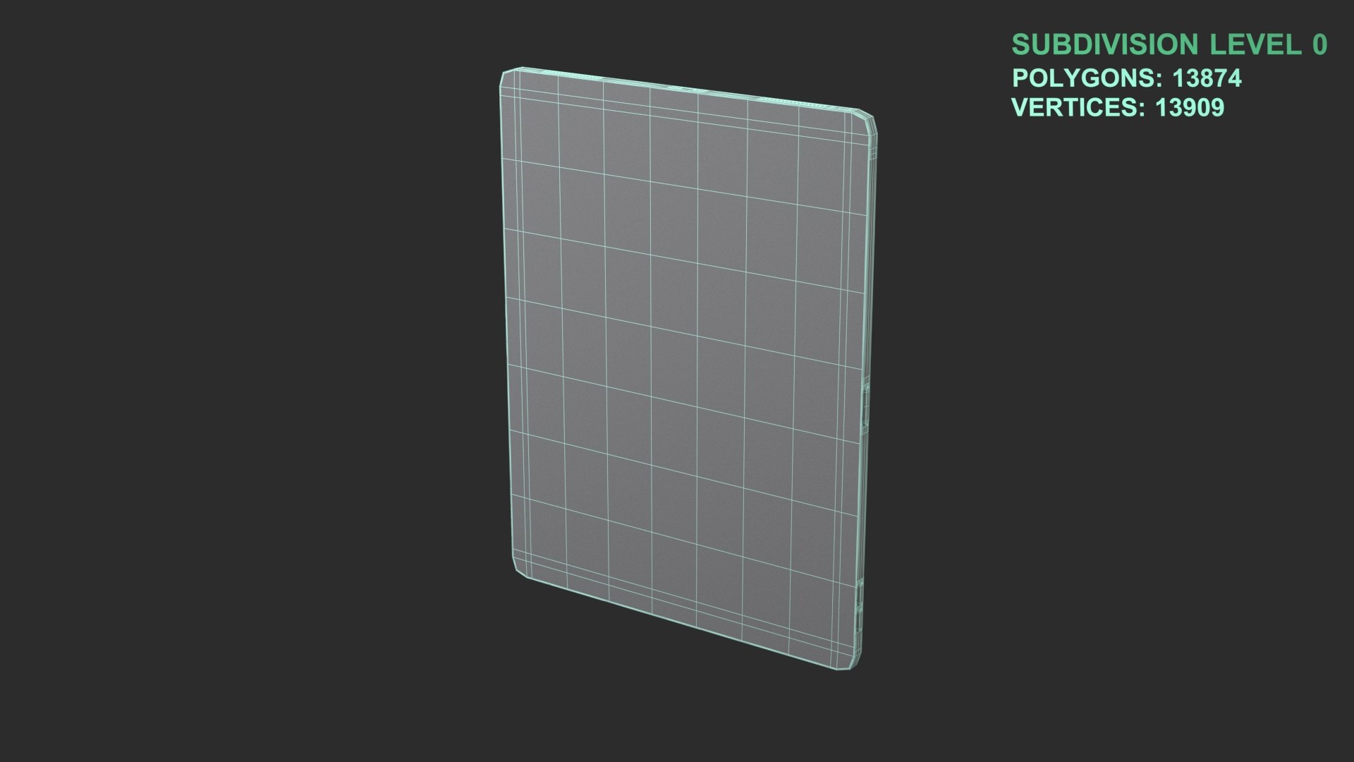 Generic Tablet 3D model https://p.turbosquid.com/ts-thumb/WJ/2KYIBv/7b/wireframe_0007/jpg/1732601750/1920x1080/fit_q87/756a009c6288c22fecd1f52a8fc7ff4ae05d6560/wireframe_0007.jpg