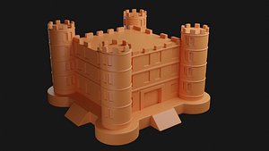 Castle 3D model