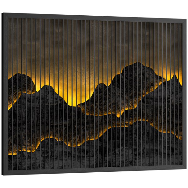 Mountain wall panel 3D TurboSquid 1965308