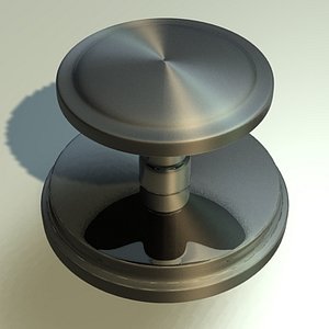 3d model door knob