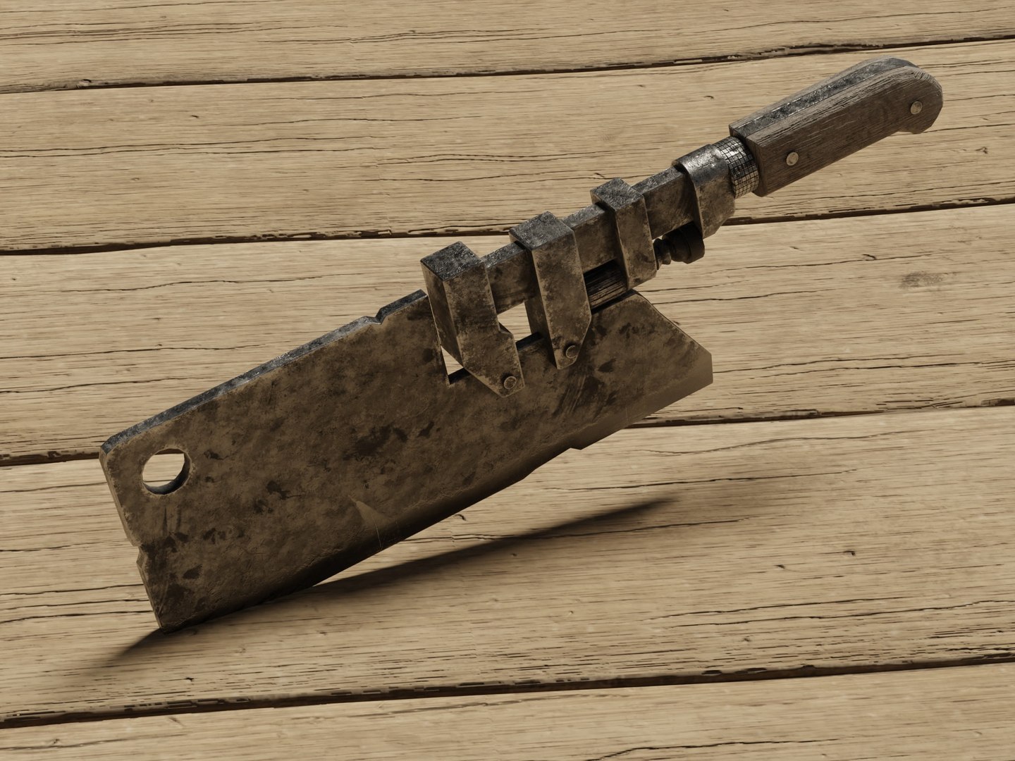 Rusty Cleaver 3D Model - TurboSquid 2202281