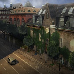 3d euro level street model