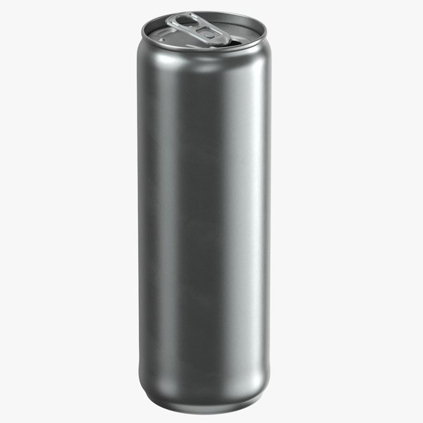 3D beverage slim 300ml open model