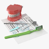 Child Dental Office Training Kit Assorted Tools