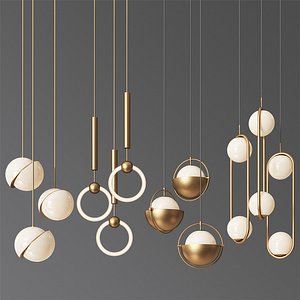 3D - ceiling light 6