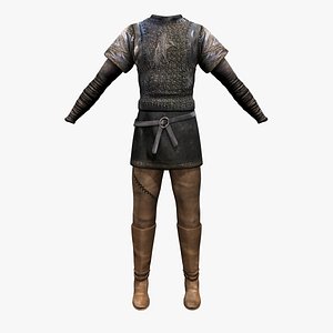 3D Ragnar Full Viking Outfit