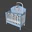 3D design crib nursery