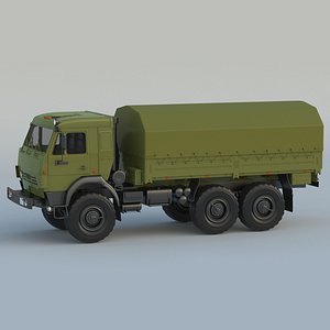 KamAZ-5350 3D model