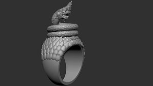 3D Dragon King Asia Khmer Thai model