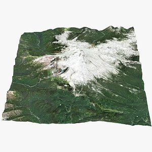 mount baker 3D model