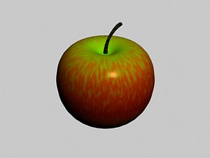 free apple 3d model