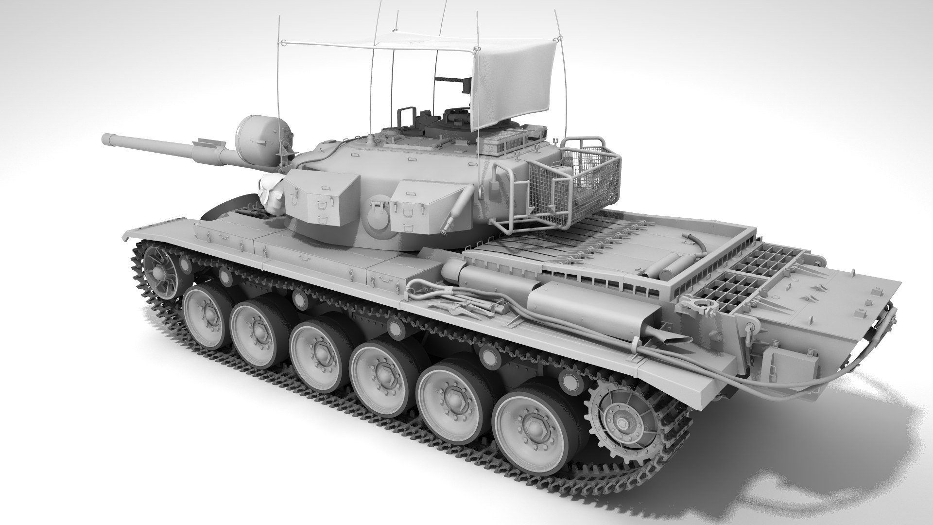 3D Centurion MkV RAAC Tank model - TurboSquid 1711996