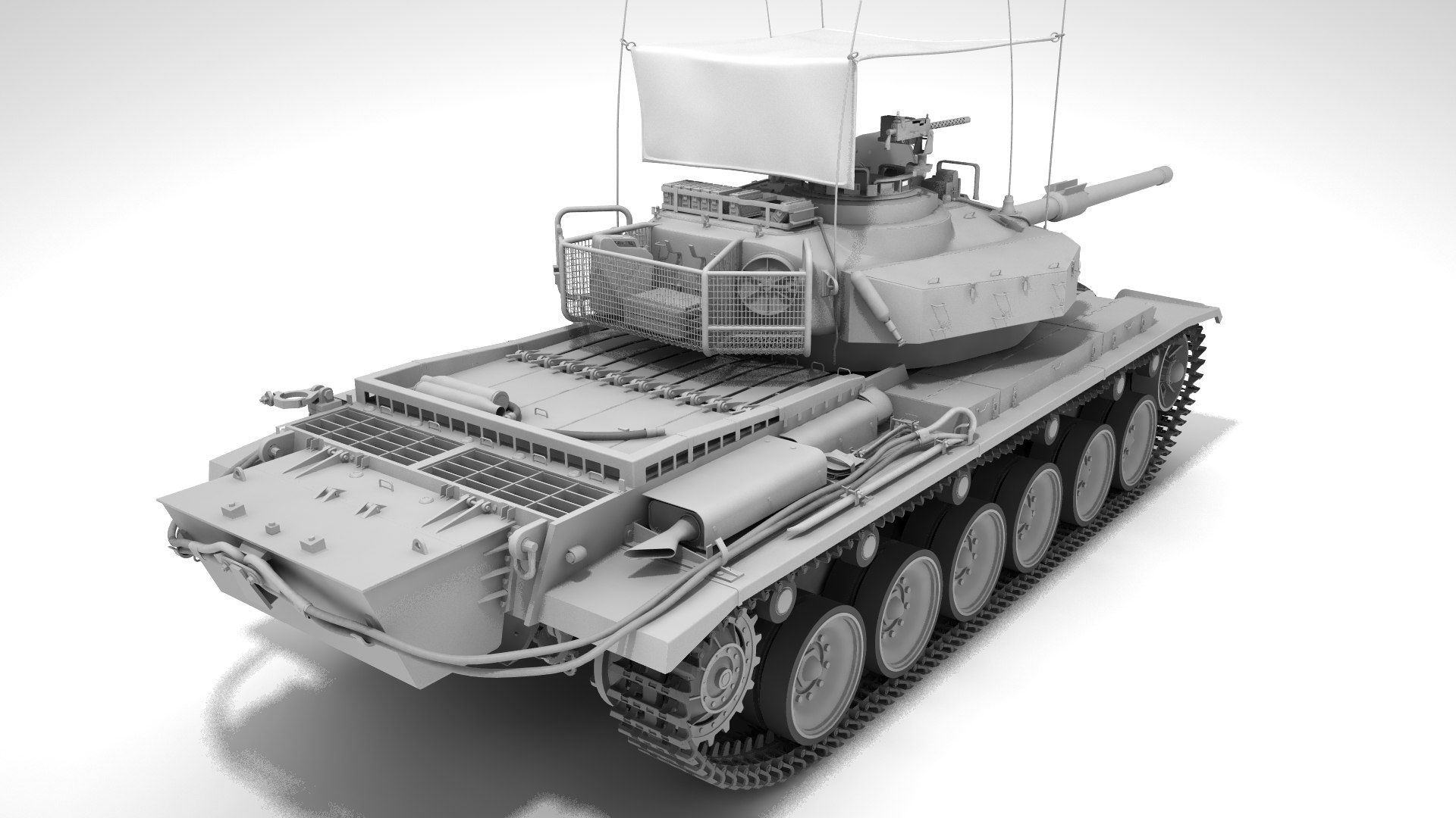 3D Centurion MkV RAAC Tank model - TurboSquid 1711996