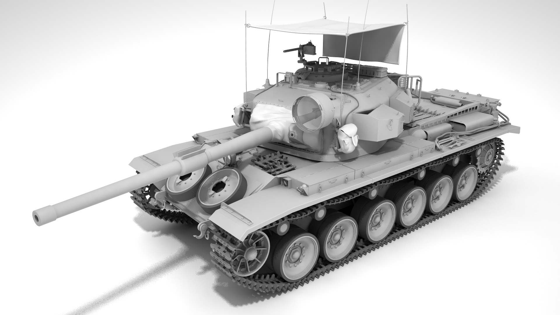 3D Centurion MkV RAAC Tank model - TurboSquid 1711996