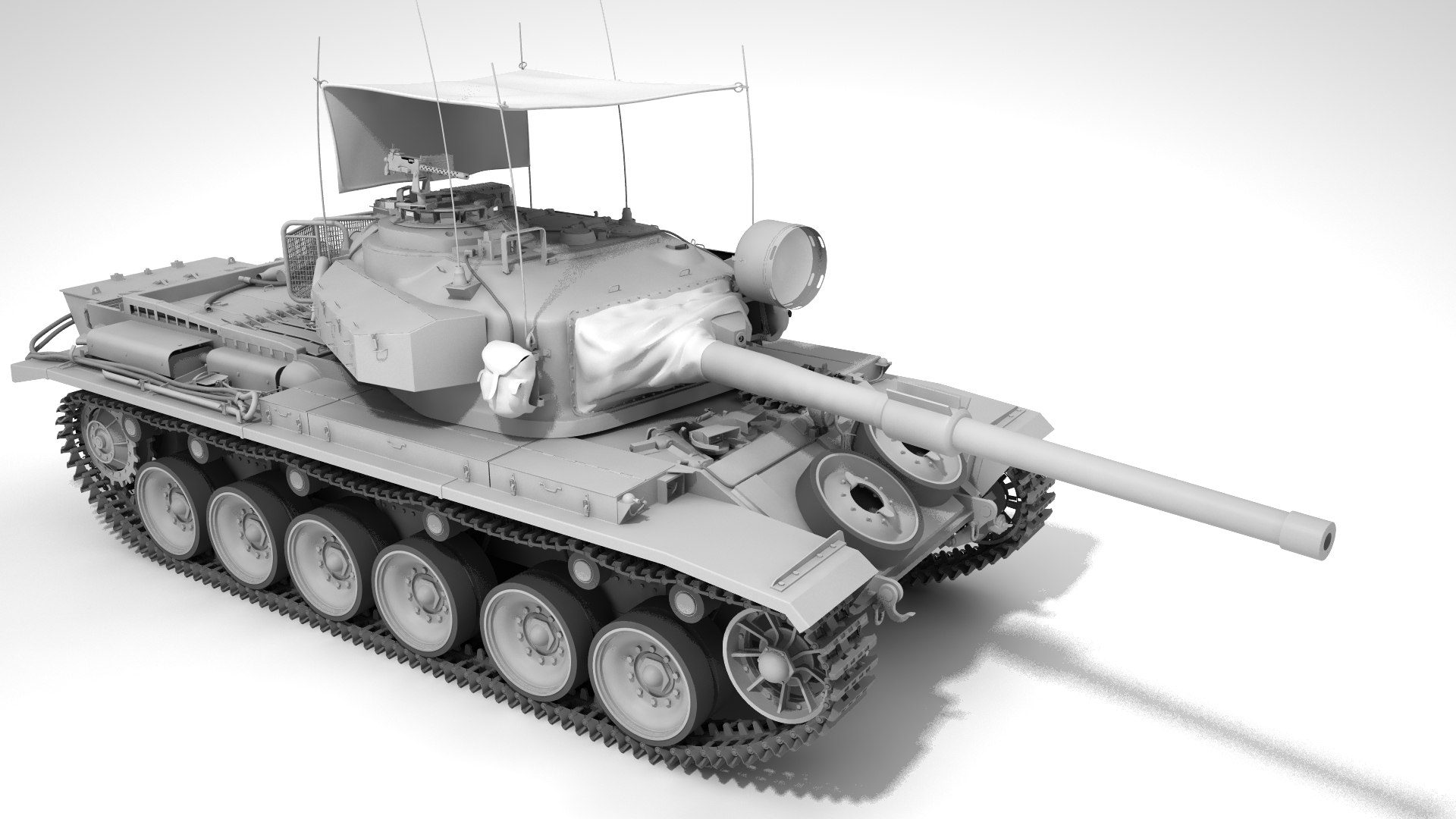 3D Centurion MkV RAAC Tank model - TurboSquid 1711996