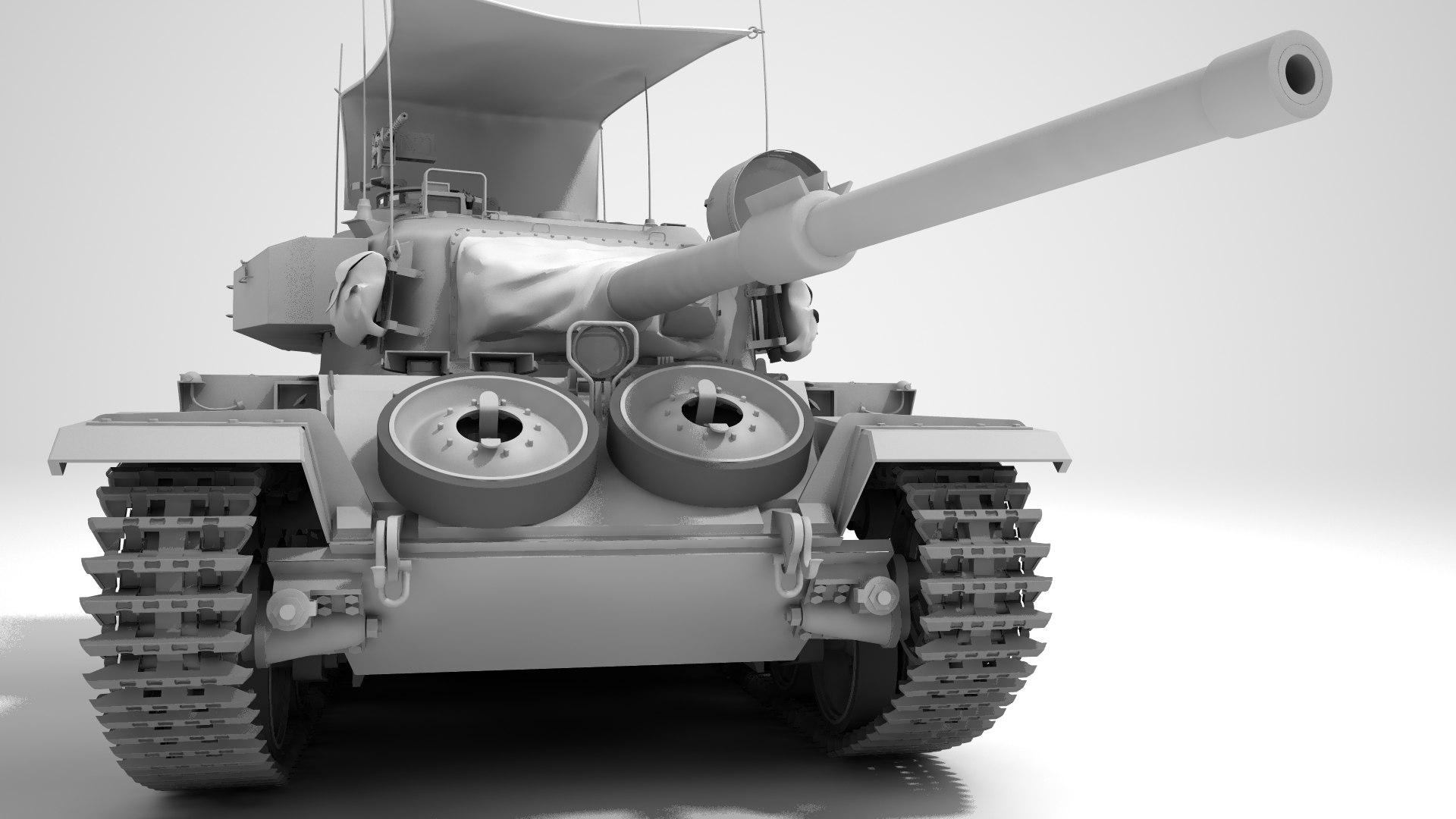 3D Centurion MkV RAAC Tank model - TurboSquid 1711996