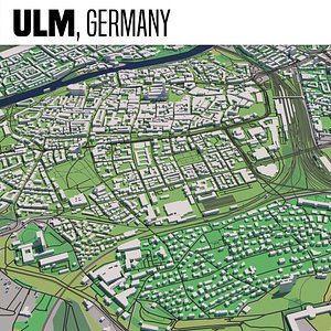 3D city ulm