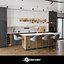 Interior de cocina moderna