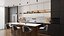 Interior de cocina moderna