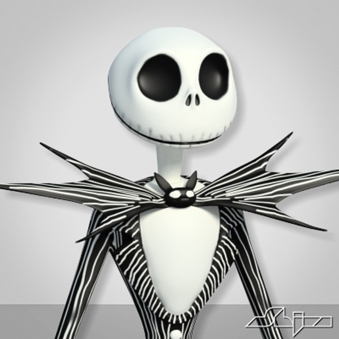 Jack Skellington 3d Model