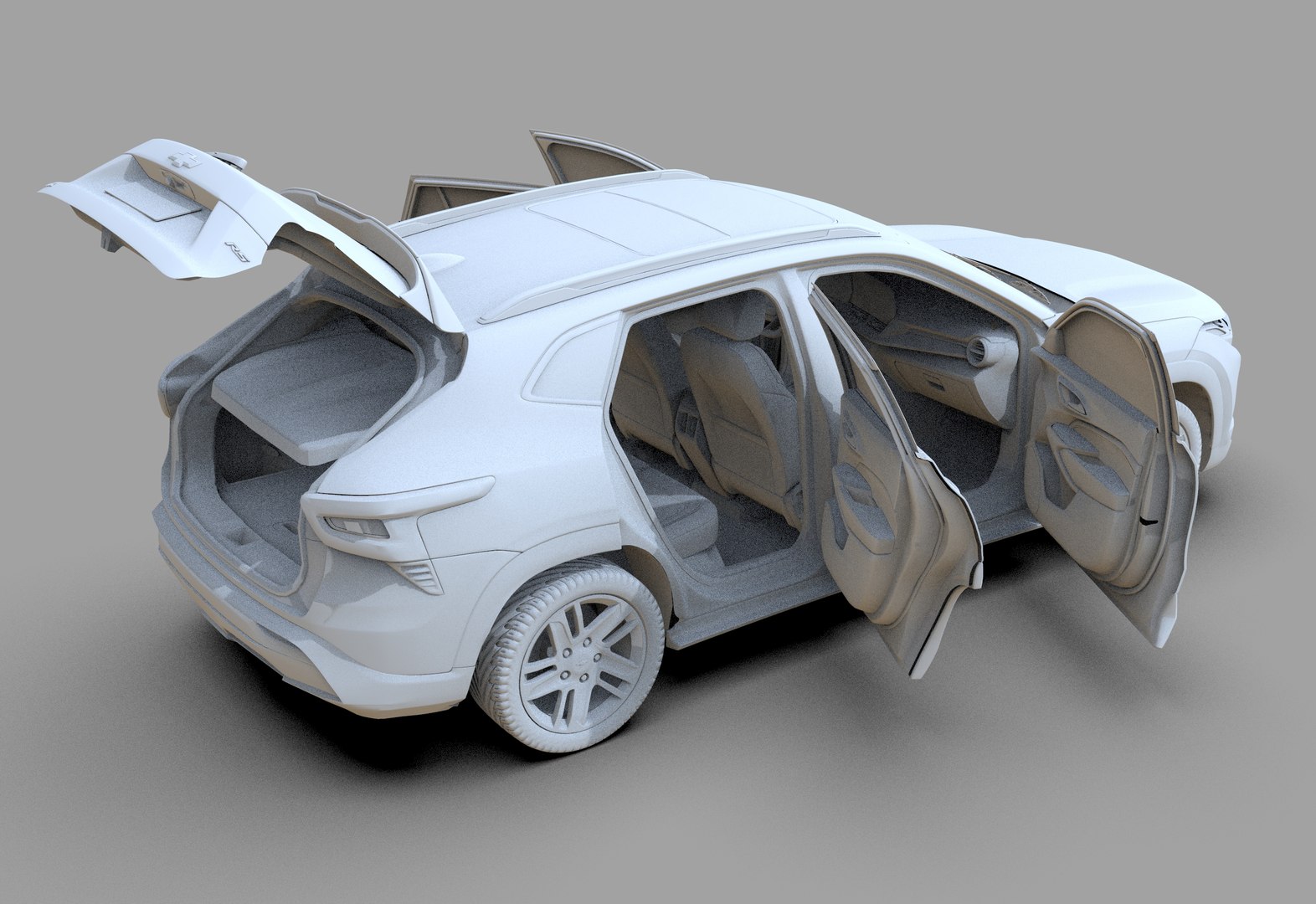 Chevrolet Trax Activ 2023 3D Model - TurboSquid 2212123