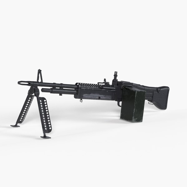 M60機関銃3Dモデル - TurboSquid 1134120 M60機関銃3Dモデル - TurboSquid 1134120