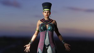 Nefertiti 3D model