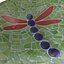 Mosaik-BirdBath-Tisch