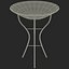 Mosaik-BirdBath-Tisch