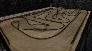 3ds max rc car race track