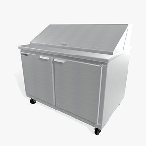 3d restaurant salad desert model