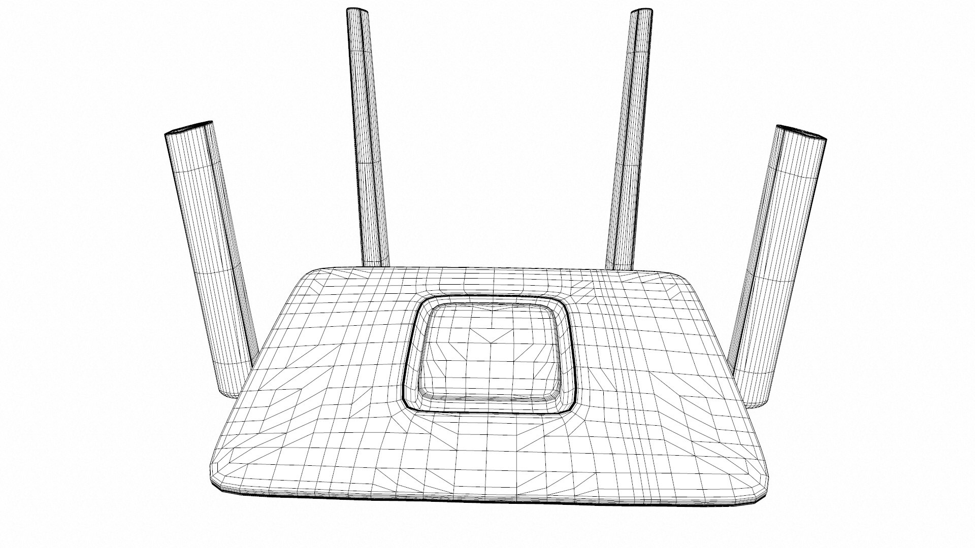 LINKSYS Router 3D - TurboSquid 2386673