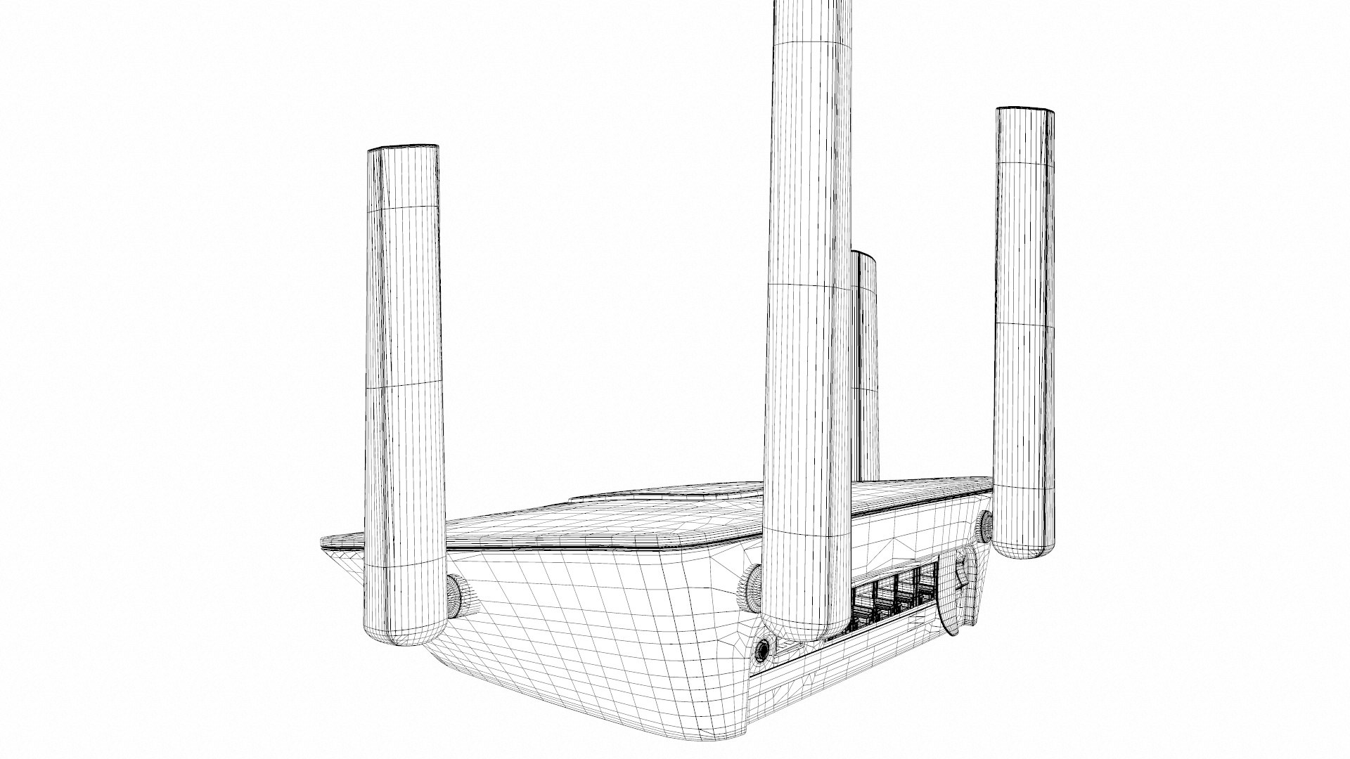 LINKSYS Router 3D - TurboSquid 2386673