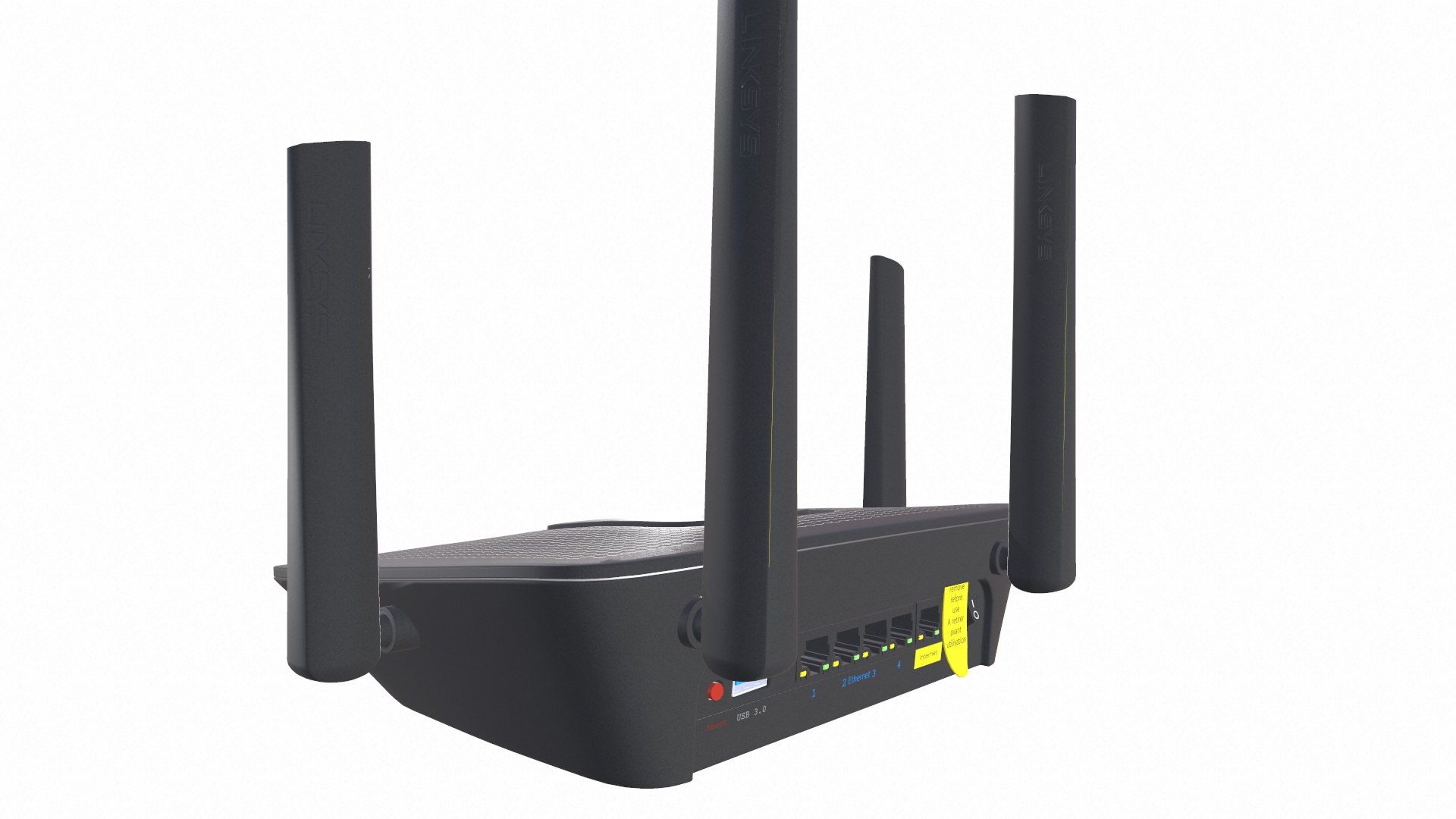 LINKSYS Router 3D - TurboSquid 2386673