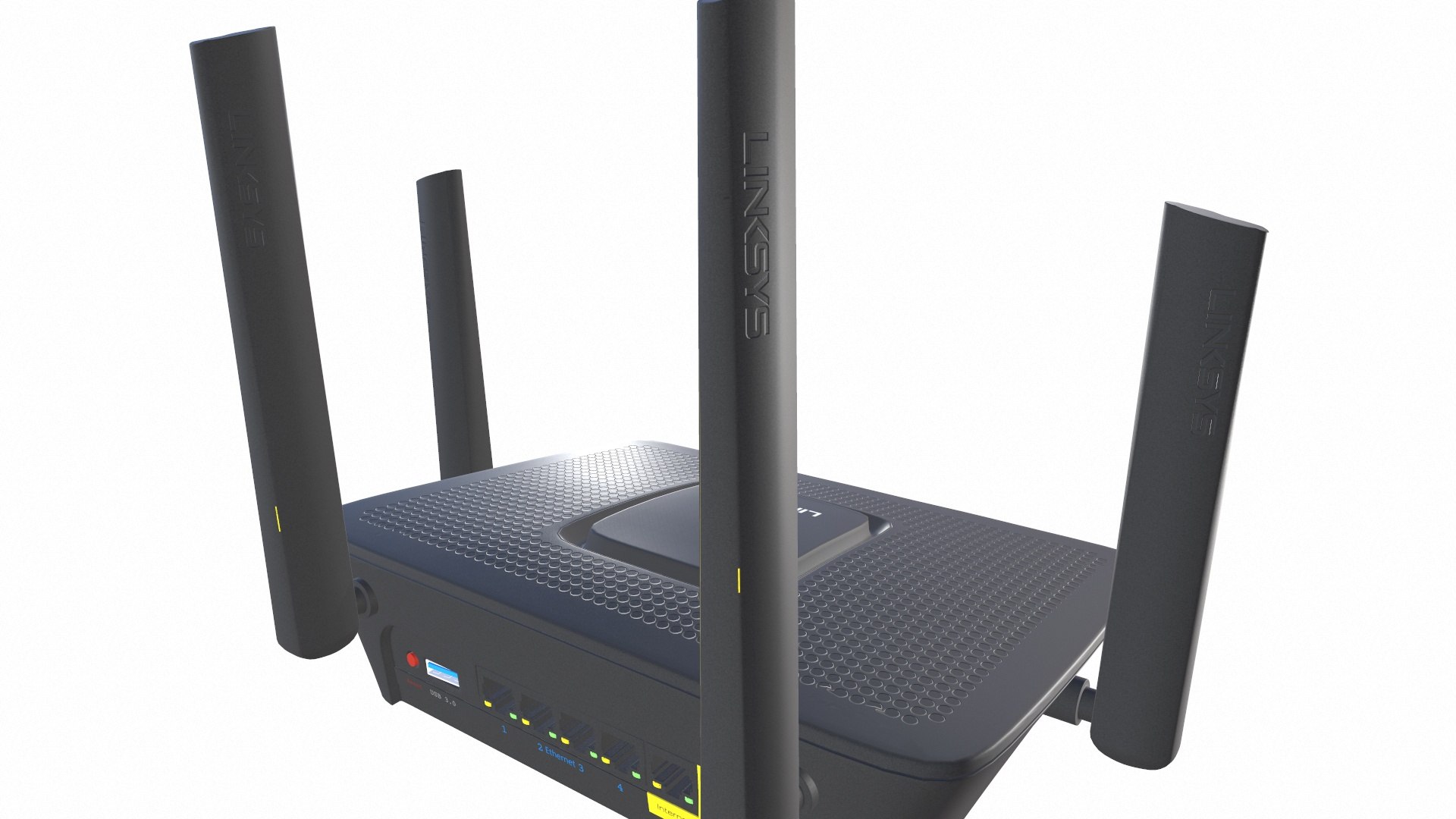 LINKSYS Router 3D - TurboSquid 2386673