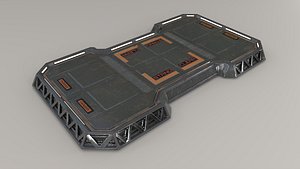 Sci-fi Landing Pad