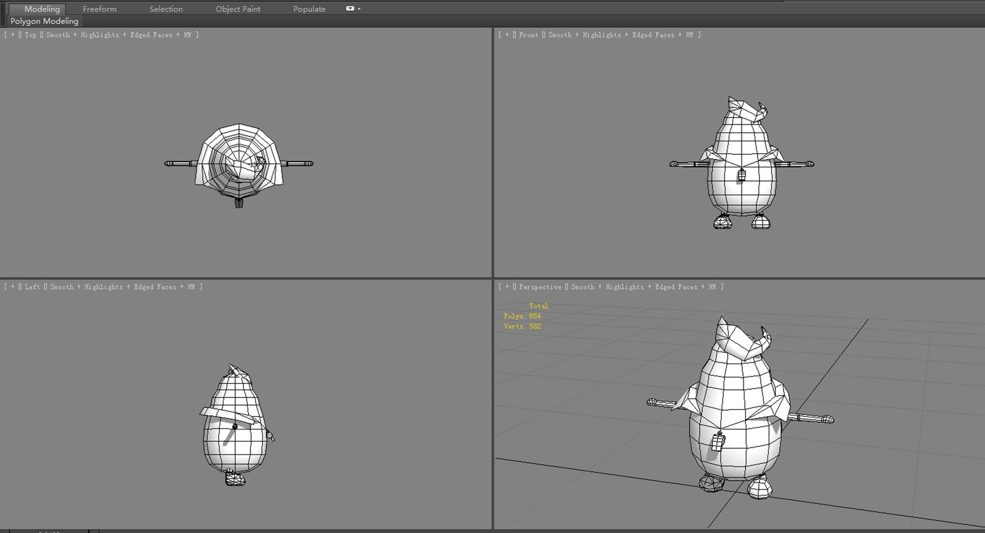 Cartoon Vegetable Mascot Corn Man 3D Model TurboSquid 1949598