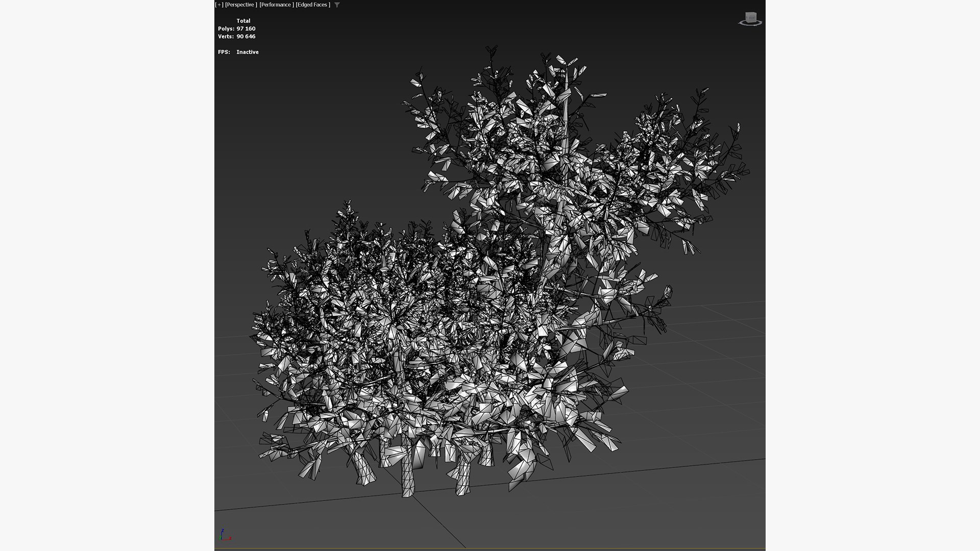 Bush Model - TurboSquid 2305820