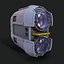 Sci-fi Spaceship Engine