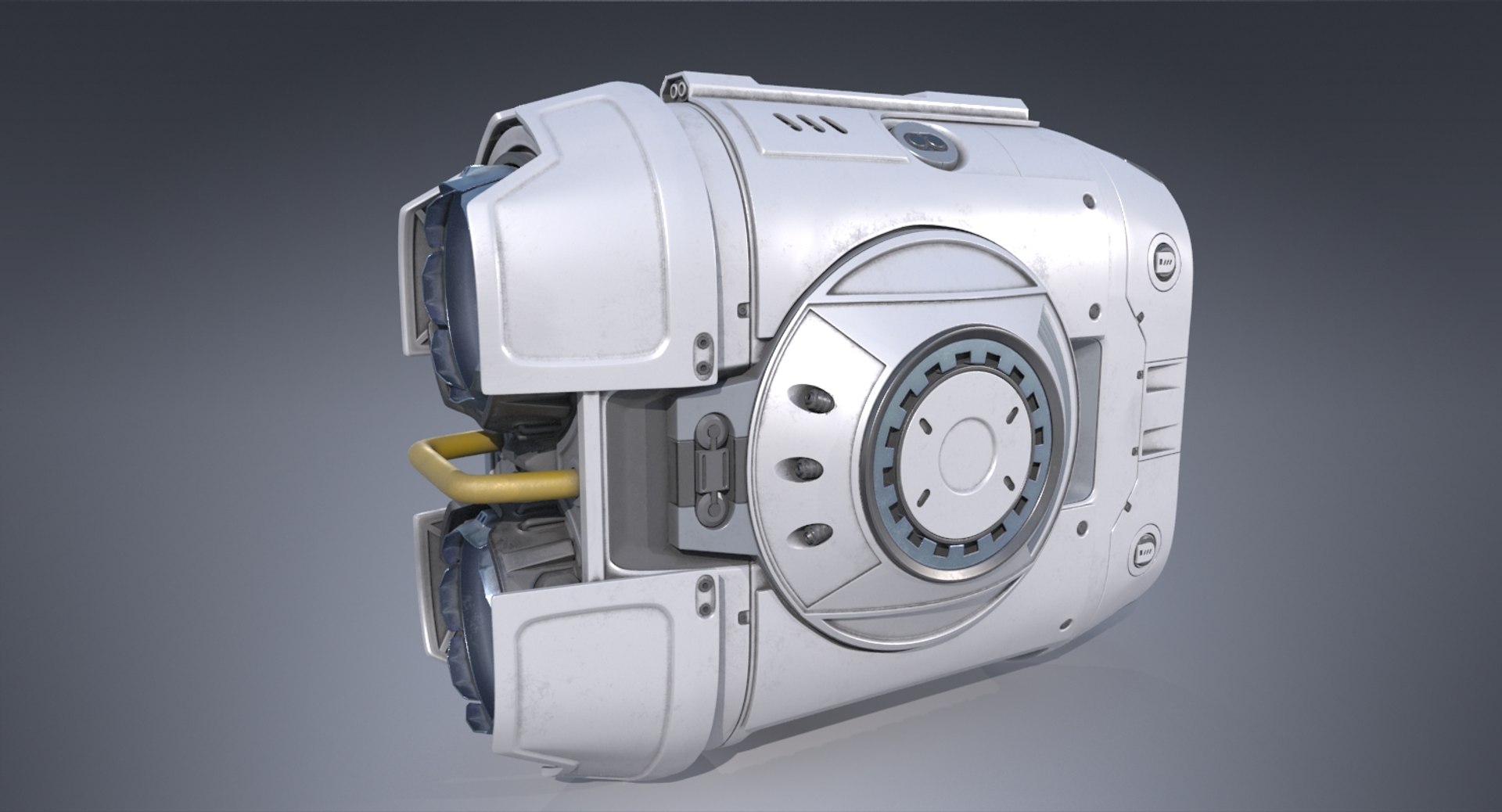 3D Sci-fi Engine - TurboSquid 1193952