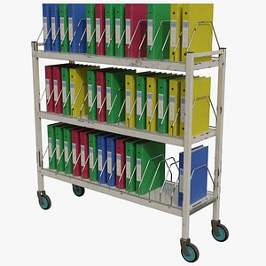 3D Chart Rack 1B model