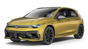 3D Volkswagen Golf R 2025