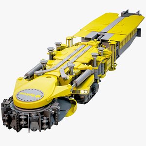 3D Mobile Miner Epiroc 22H Clear PBR