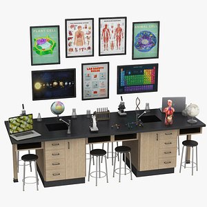 School Lab Table