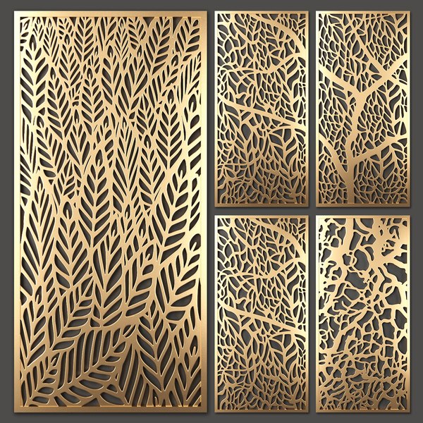 3D decorative partitions pattern model - TurboSquid 1351382